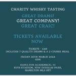 Whisky tasting event